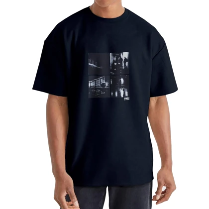 تیشرت اورسایز مردانه basketball 1991 مدل TS1973
