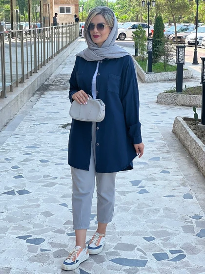 مانتو شومیزی گلوریا