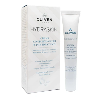 کرم دور چشم کلیون, مدل Hydraskin مناسب انواع پوست حجم 15 میلی لیتر