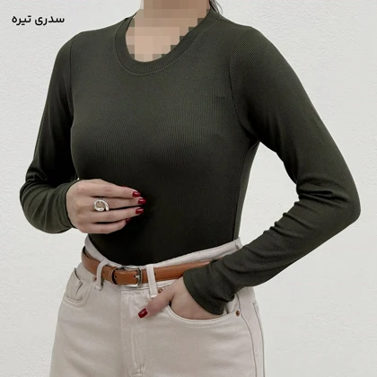 بلوز زنانه پنبه کبریتی رنگی | آی بولک