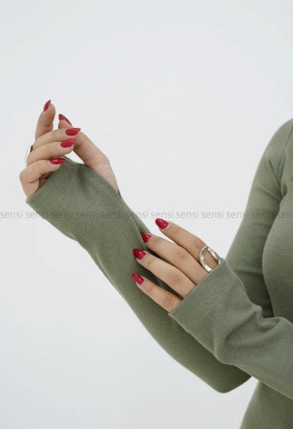 بلوز زنانه یقه شکاری کبریتی کشی کد1006817