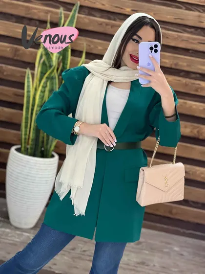 مانتو مازراتی سرشونه چین