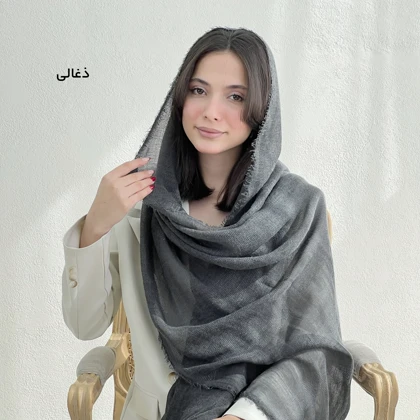 شال زنانه لینن دور ریش | آی بولک