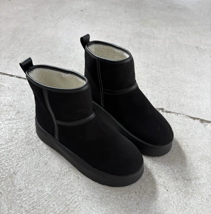 نیم بوت پشمی اگ زنانه 2