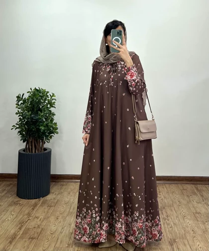 پیراهن بلند سوپر کلوش یسنا