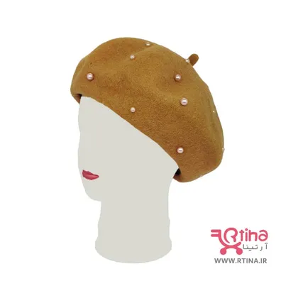 کلاه فرانسوی برت خارجی رنگ شتری