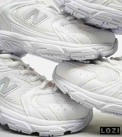 کفش کتانی مردانه و زنانه سفید NEW BALANCE 530 مدل 3145