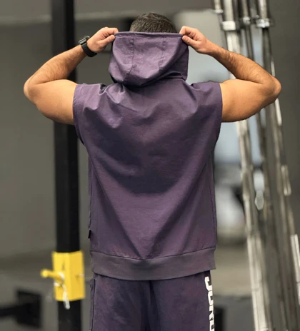 رکابی هودی کلاه دار جردن (Jordan) پارچه دورس گلکسی