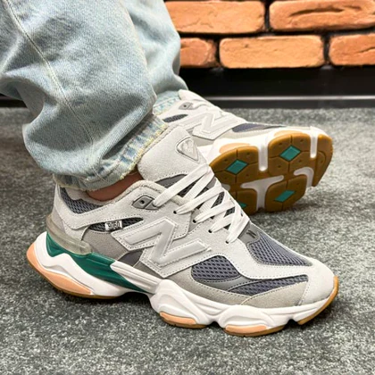 کتانی اسپرت مردانه مدل نیوبالانس 9060 NEW BALANCE رنگ طوسی