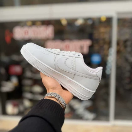 کتانی ایرفورس سفید بزرگپا کد 6256