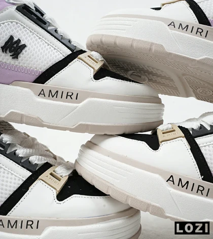 کتانی زنانه سفید یاسی AMIRI MA2 Leather