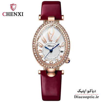 ساعت مچی زنانه چرم برند چنکسی مدل DO-CHENXI 326
