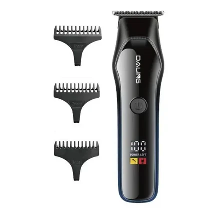 ماشین اصلاح موی صورت مردانه با تیغه T و نمایشگر LED دالینگ مدل DL-1915