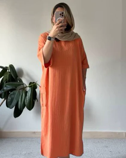 پیراهن مانتویی دلسا 14