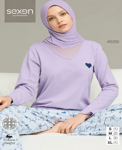 بلوز و شلوار راحتی sexen کد 40200