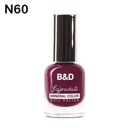 لاک ناخن بی اند دی B&D ساده سری N