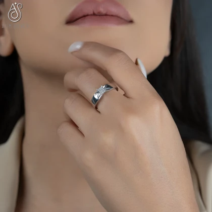 انگشتر نقره سان برست