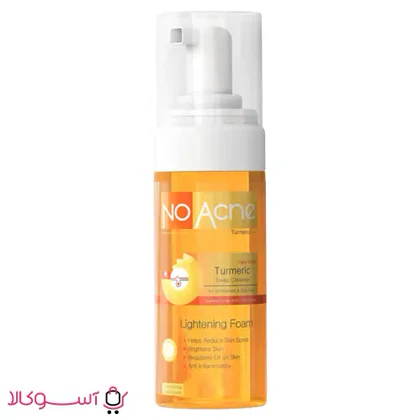 فوم شستشو صورت نو آکنه حاوی زردچوبه حجم 150 میل
