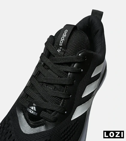 کفش کتانی بزرگ پا مشکی سفید ADIDAS Bonce مدل 8255
