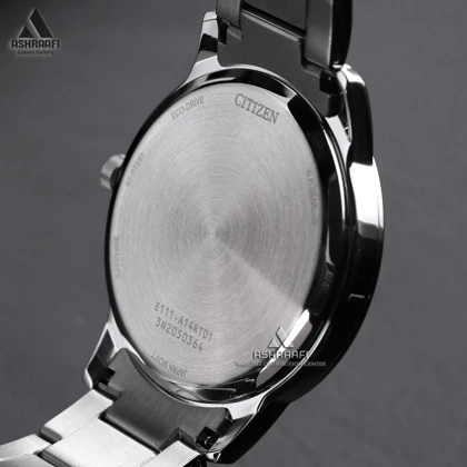 ساعت سیتیزن صفحه طوسی Citizen Eco-Drive BM6978-77E