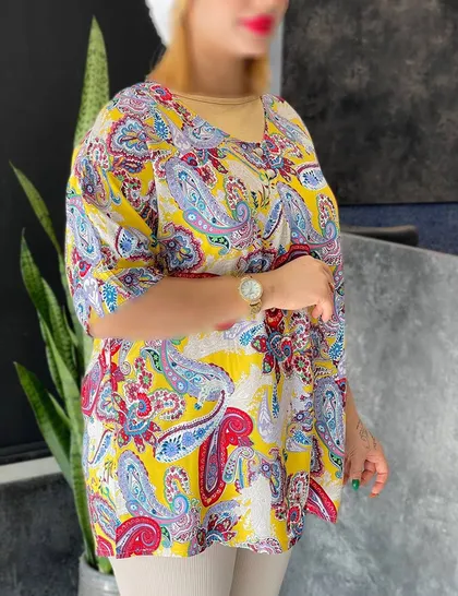 تیشرت نخی پلاس گلناز کد : 511
