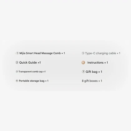 ماساژور و دستگاه مراقبت از پوست سر میجیا شیائومی (MJTBAMS01XM)Xiaomi Mijia Comb هوشمند