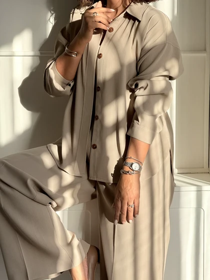 شومیز شلوار ست زنانه grace زنیر