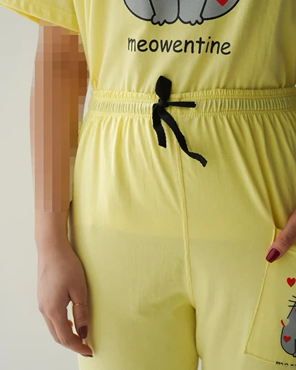 تیشرت شلوارک meow | هیبا