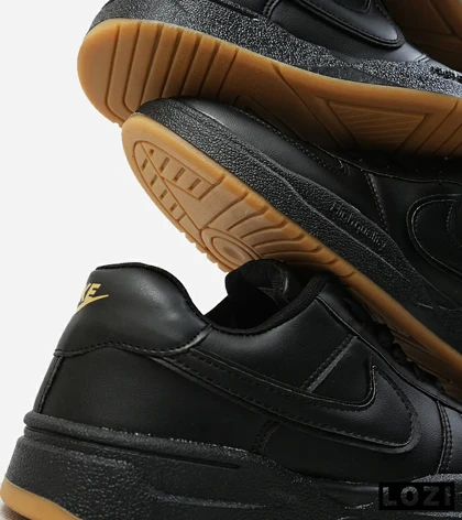 کفش کتانی مردانه و زنانه مشکی کرم NIKE AIR FORCE
