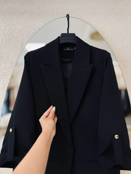 کت مشکی kiara401