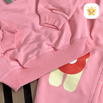 بلوز شلوار دخترانه پنبه جنس عالی مدل WHLE مناسب 2 تا 10 سال