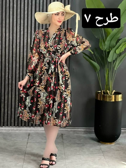 پیراهن چپ و راستی کد 1570