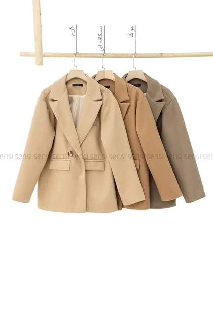 کت فوتر باکسی تک دکمه کد1004776