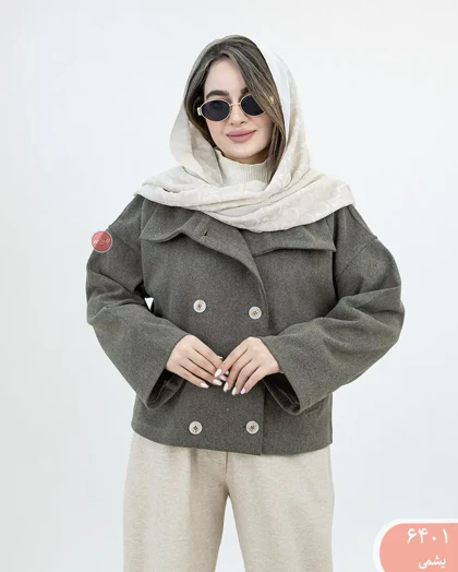 کت فوتر یقه ایستاده 6401