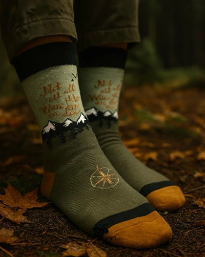 جوراب ساق‌دار پنبه واندرلاست Wander lost