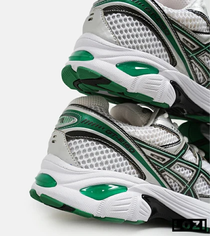کفش کتانی مردانه سفید سبز ASICS GT-2160