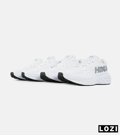 کفش کتانی سفید طوسی HOKA مدل 7334