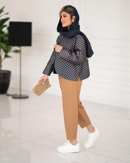 کت تافته ژاکارد