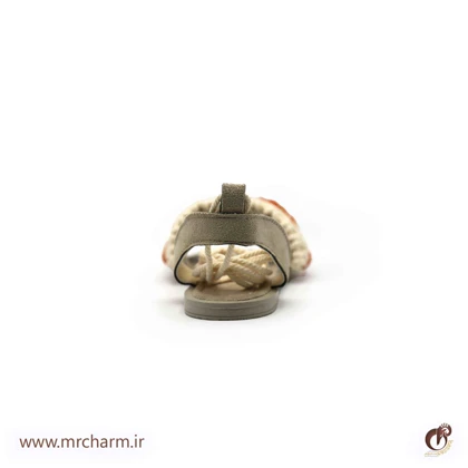 ست صندل و کیف بافت زنانه mrc2416-06