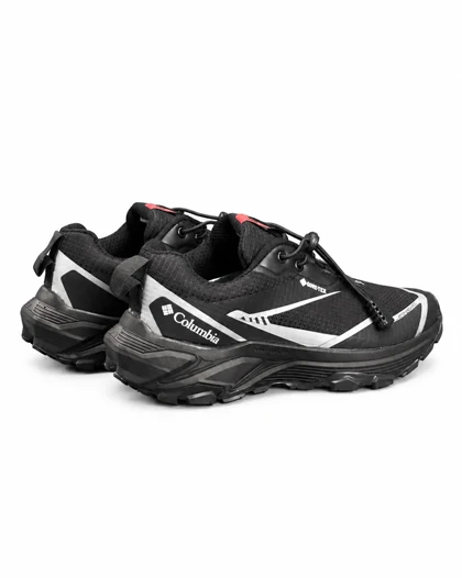 کفش کتانی رانینگ مردانه کلمبیا گورتکس مشکی طوسی Columbia Goretex