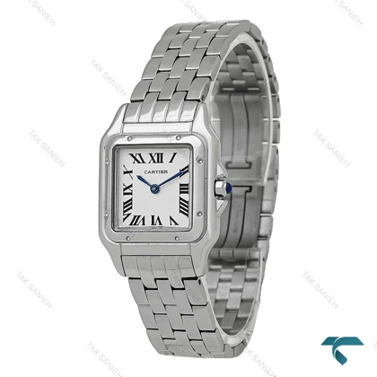 ساعت کارتیر پنته زنانه نقره ای مدیوم صفحه جدید Cartier-7259-L