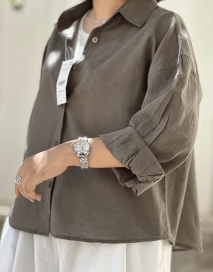 شومیز یشمی زارا 35342