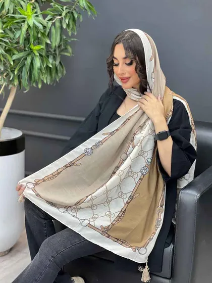 شال طرح کمربندی