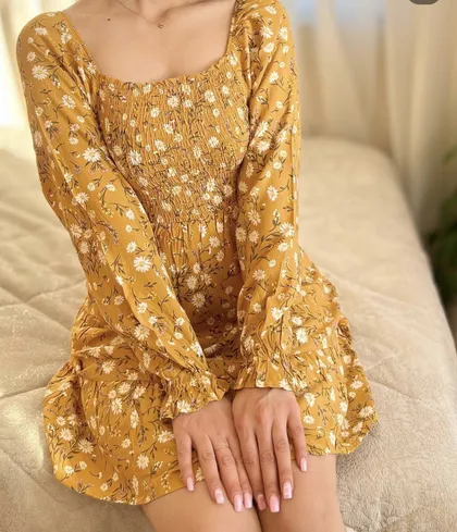 پیراهن دشت بابونه🌼🌻
