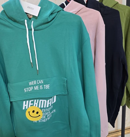 سویی شرت کلاه دار بهاره وپاییزه پسرانه ودخترانه