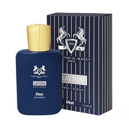 ادوپرفیوم پینک ویژوآل Pink مدل مارلی لیتون Marly Layton حجم 100 میلی لیتر طرح مارک