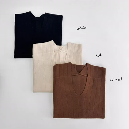 بلوز بافت یقه هفت 1007308