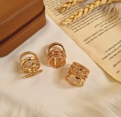 انگشتر پورتوفینو طلایی A31