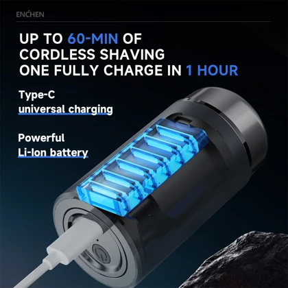 مینی ریش‌تراش شارژی مسافرتی ضدآب انچن شیائومی Xiaomi ENCHEN Z3