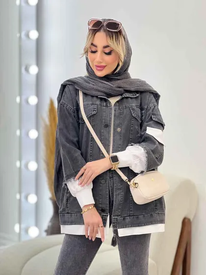 جین ترکیبی دو جیب نما